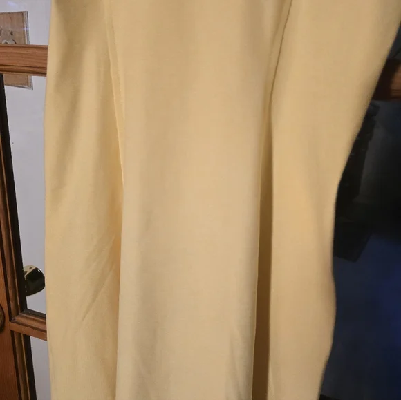 Outdoor Voices Athena Yellow Sleeveless Dress Small - Picture 4 of 5